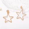 Fashion Trend, Personalized Hollow Five-pointed Star Earrings, Earrings Show White Age Reduction, Sweet and Cool Style, Daily Commuter Women's Models