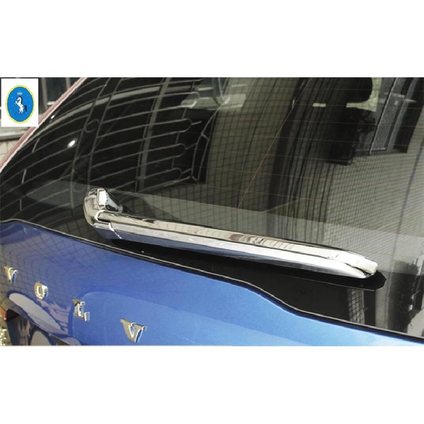 Exterior Refit Kit Chrome Rear Window Windscreen Wiper Protection Kit Frame Cover Trim For Volvo XC60 2018 - 2024 ABS Accessorie