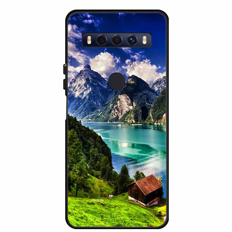 For TCL 10 SE Case 10SE Coque Black TPU Silicone Soft Back Cover Cases For TCL 10 SE Phone Case 6.52" Funda Bag Protective Shell