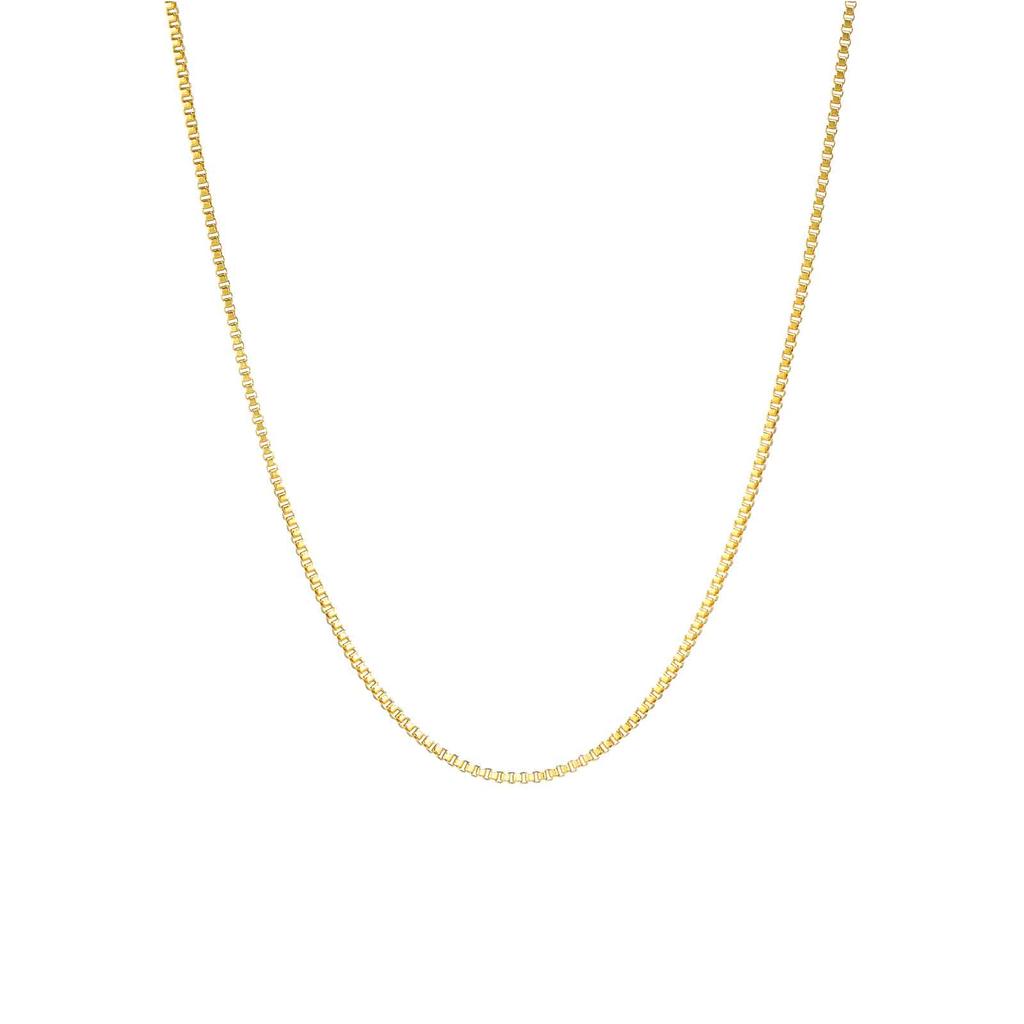 1/2/3MM Hip Hop Stainless Steel Box Chain Necklace for Women,Simple Basic Chain Necklaces,Fashion Accessories Gift