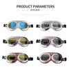 New motorcycle goggles for outdoor sports, Harley windproof goggles, motorcycle helmet eye protection, UV protection#8008