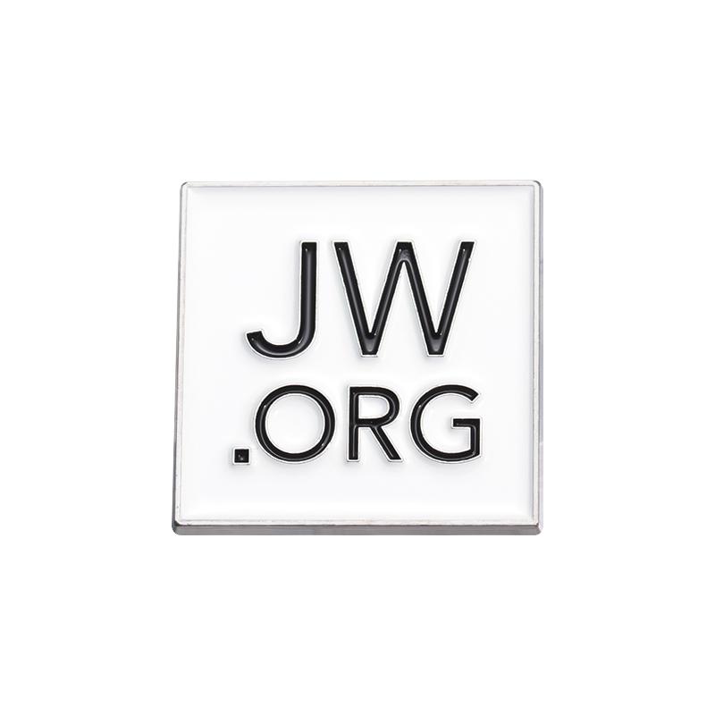 

JW.ORG Емальовані значки На замовлення Брошки з Ісусом Значки на лацкан Мультяшні Різнокольорові Прості Прикраси Подарунок для Дітей Друзів