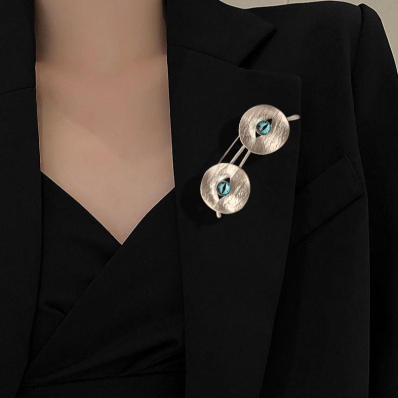 1 Stück Vintage Brillen Brosche für Damen Niedliche Lässige Anstecker Einzigartiges Brillen Geschenk für Party Outfit Zubehör