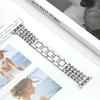 Fashion Metal Bracelet Strap For Apple Watch Ultra 44mm 45mm 40 41 49 Chain Design Women Bands For iWatch 9 8 7 6 5 4 3