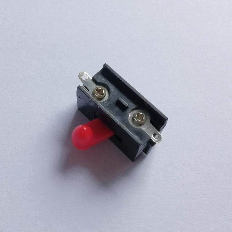 

1 шт. Электрический триммер для волос, сменный выключатель питания, аксессуары для машинки для стрижки волос, детали для машинки для стрижки волос красный