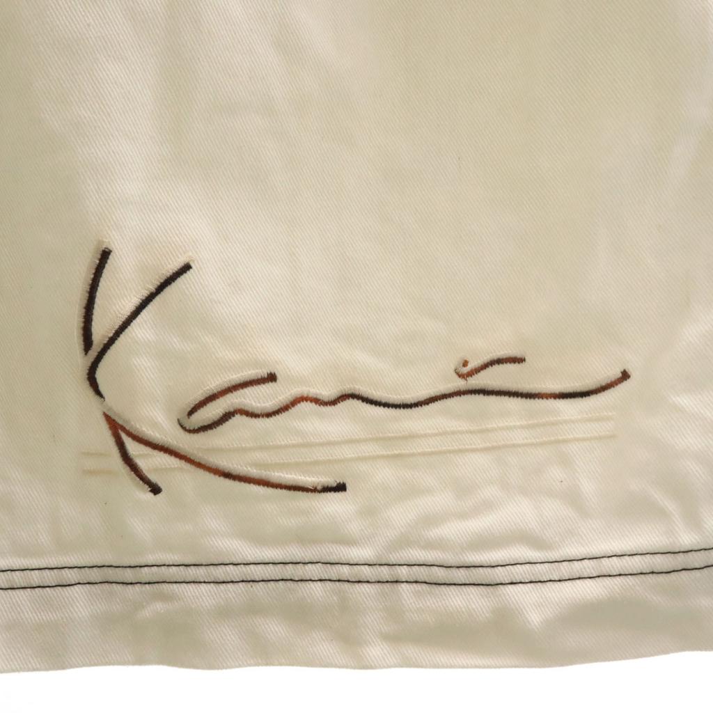 KARL KANI JEANS Shorts M off white Men's Used