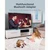Bluetooth vysílač 2 v 1 přijímač pro TV, notebook Stereo systém Sluchátka Reproduktor, RCA/AUX kabel, AptX HD & AptX LL, doba přehrávání 10 hodin