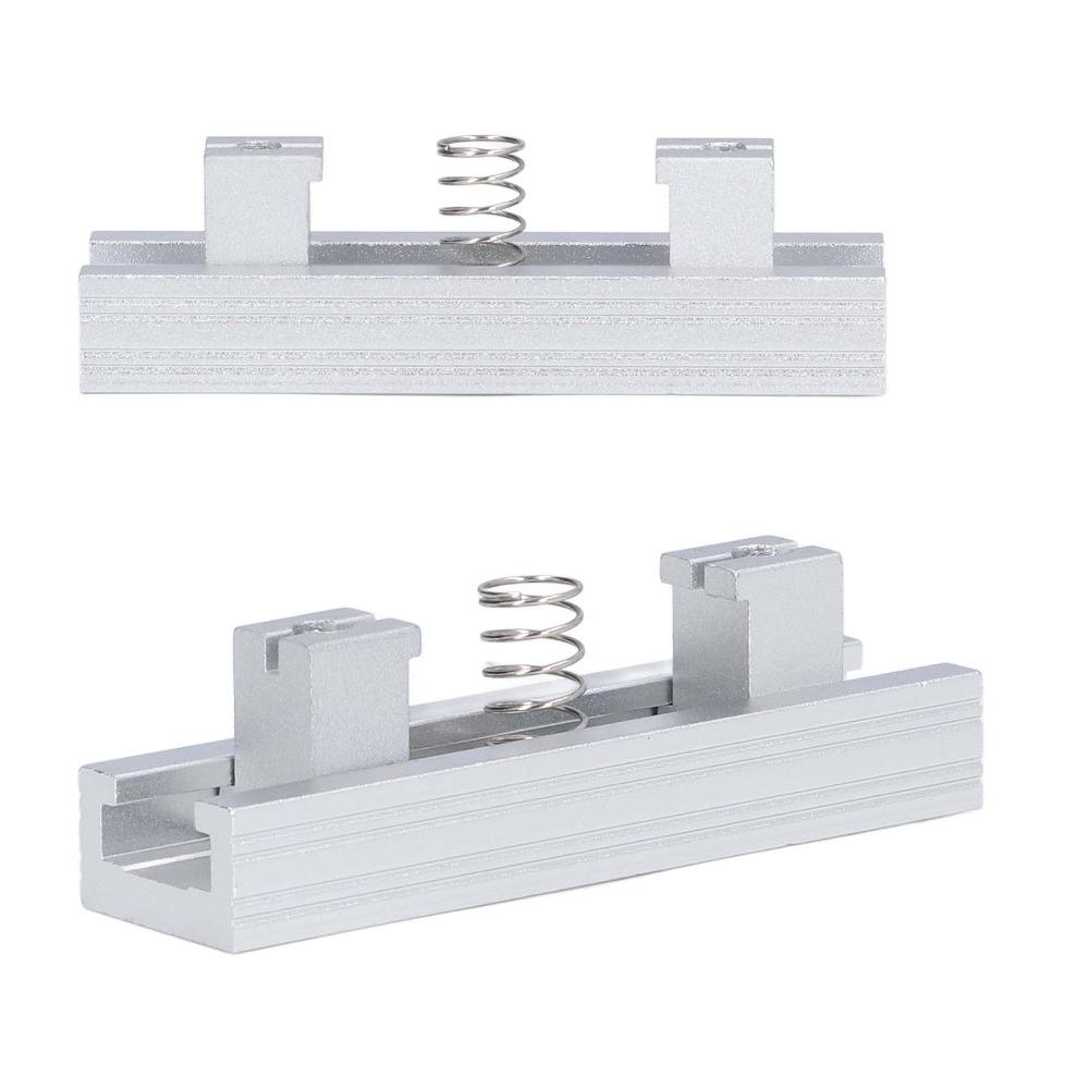 Silver BGA Reballing Station For Small Steel Mesh Universal Template Jig Directly Heated Stencil Holder Aluminum Alloy