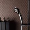 SANEI Company Sanei Faucet Shower Head Rainy Metallic Hand Stop Water Saving Rate Ultra Fine Water Flow Increased Momentum Black (former Name