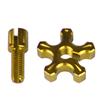 CNC Aluminum Alloy Motorcycle Cluth Adjustment Plugs Screws for Race Large Displacement Motorcycle