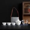 OIMG Ink Wash Porcelain Travel Tea Set