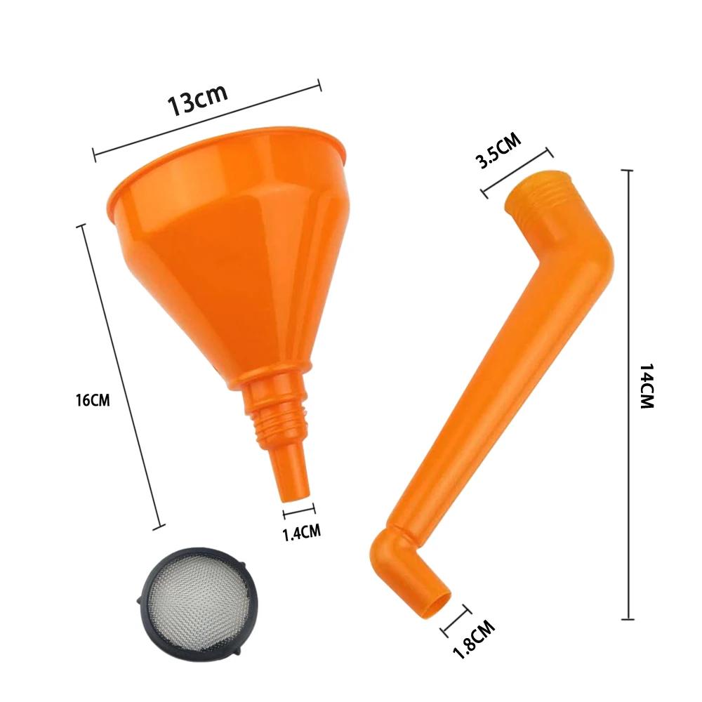 

Воронка с длинным носиком для RV Инструменты для заливки масла и топлива Пластиковая воронка с защитой от брызг Инструменты для заправки автомобиля и мотоцикла для аксессуаров для кемперов и автодомов
