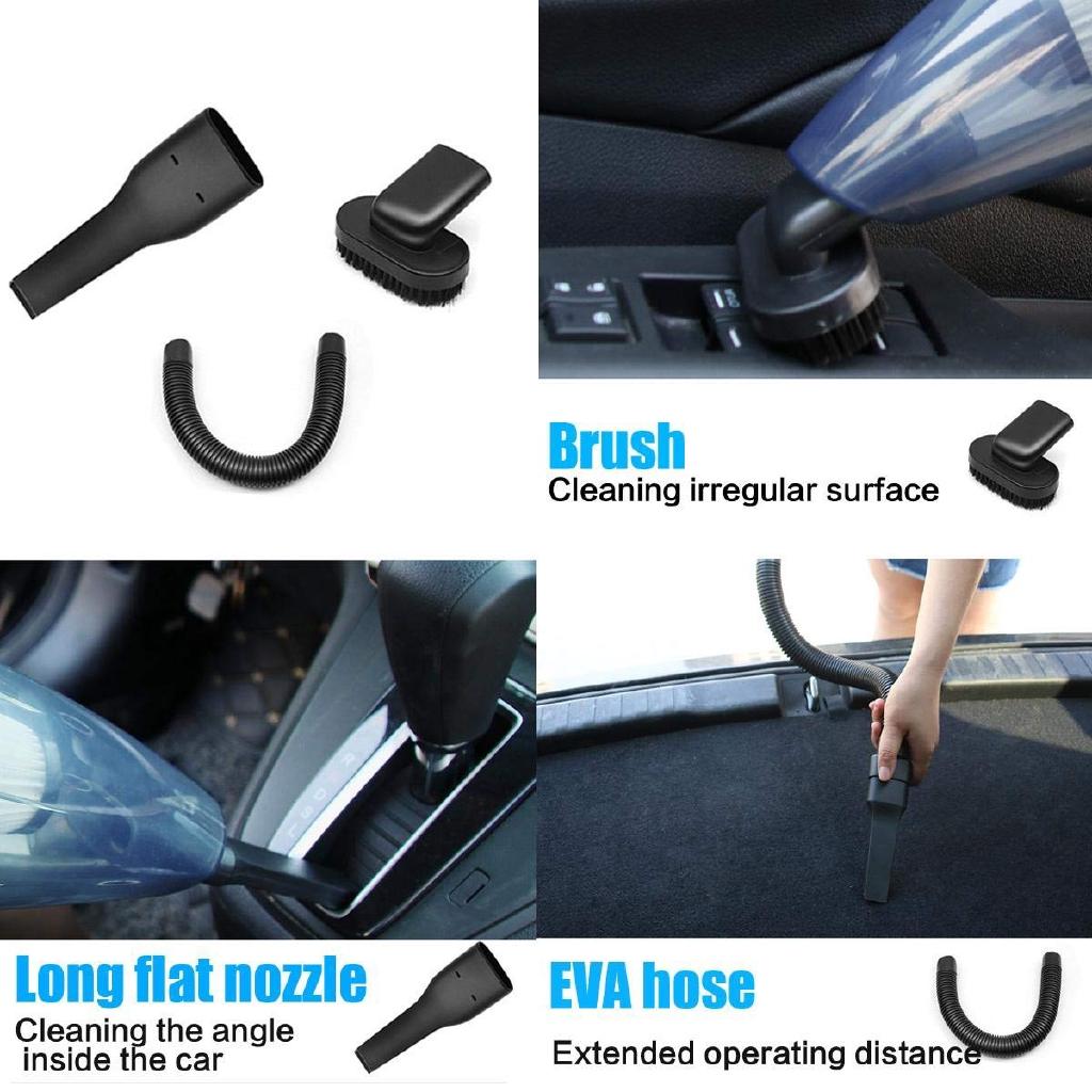 6500pa Strong Power Car Vacuum Cleaner 120W Cordless Wet and Dry Dual Use Auto Portable Vacuums Cleaner Office DC 12V
