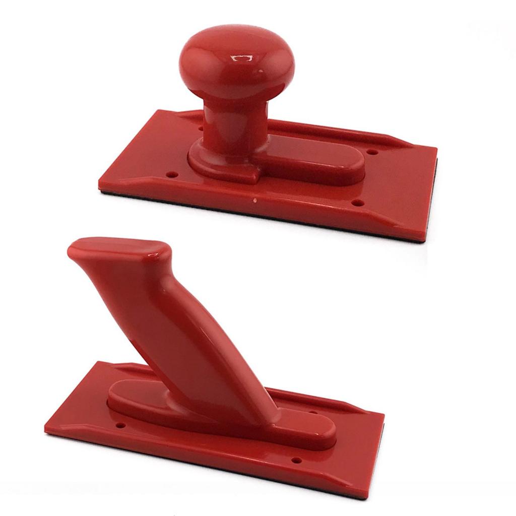 2 Pieces Woodworking Push Block Anti-Slip Grip Table Saw Push Block Safety Pusher High Visibility Power Tool Accessory