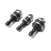 3X Hex Countersink Bore Boring Set For Wood Metal Quick Change Drill Bit Tools