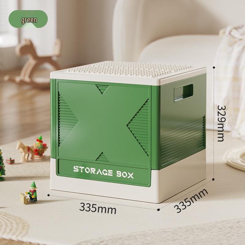 LEGO Foldable Large Capacity Toy & Book Organizer Storage Box. No Size Option