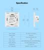 Melery Lichtschalter Wifi Smart Tuya Touch Sensor Glas Panel Lampe Interrupter EU Platz Fernbedienung durch Alexa Dot Google Home