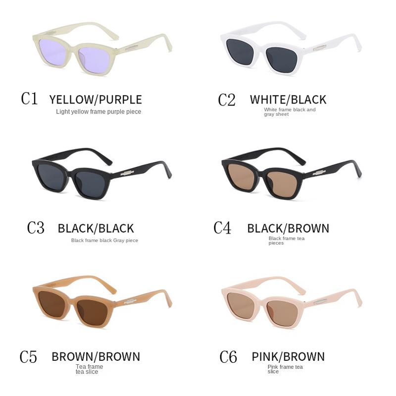 Vintage Cat Eye Sunglasses Women Retro Fashion UV400 Protection Luxury Brand Trending Shades Unisex