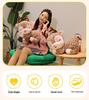 Cute Cartoon Sika Deer Plush Toy - Lying Fawn Pillow Doll