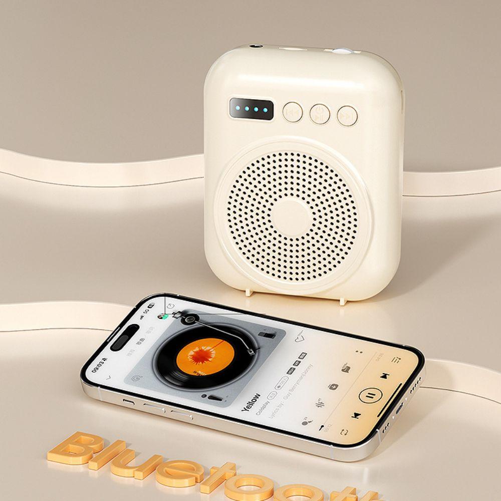with Belt Wireless Voice Amplifier Lightweight Sound Amplifier Classroom Sound Speaker  Travel