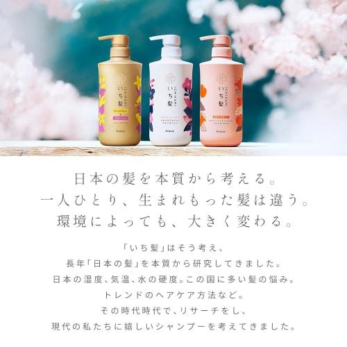 Ichikami [Damage Repair & Color Care] Shampoo Large Capacity Refill 660ml | Non-Silicone Amino Acid Shampoo Hair Care Damage Care Color Fading Prevent
