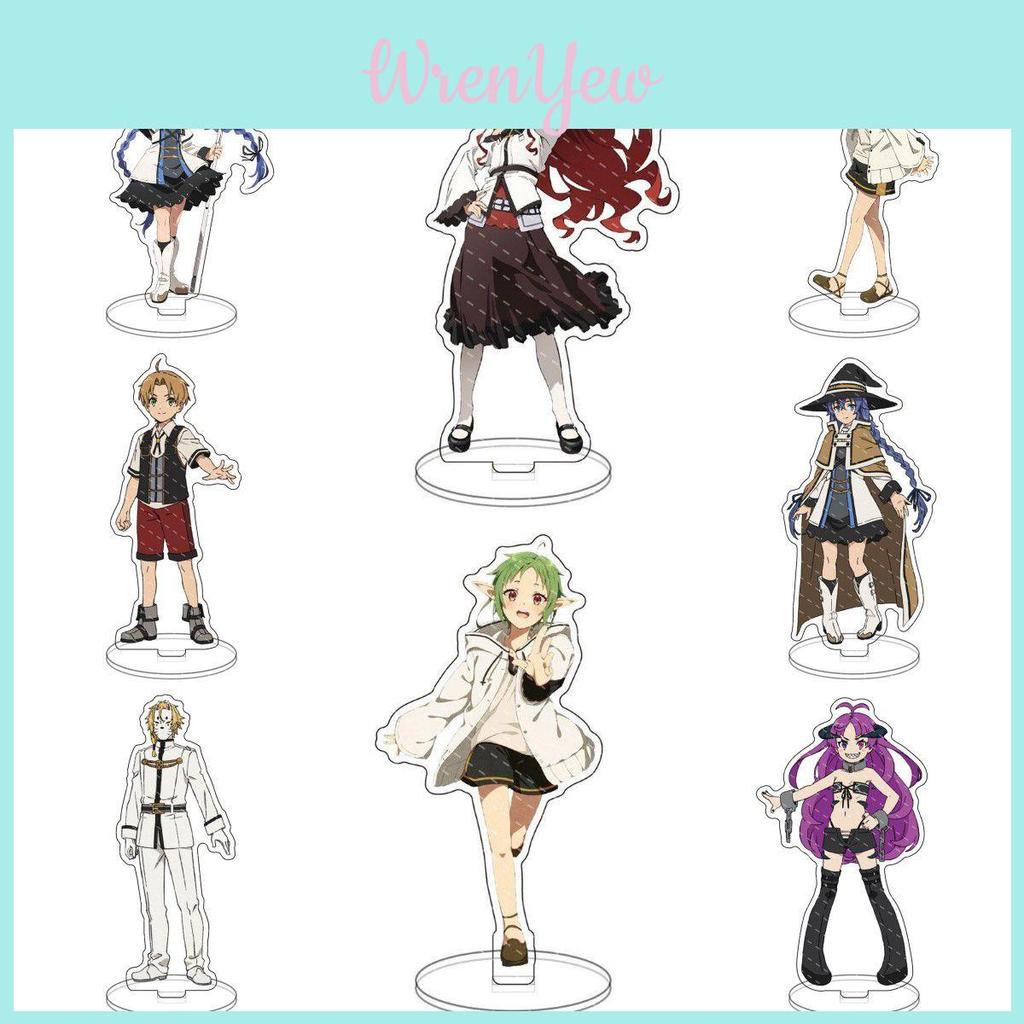 Mushoku Tensei Acrylic Stand Stunning Jobless Reincarnation Anime Figure For Desktop Decor