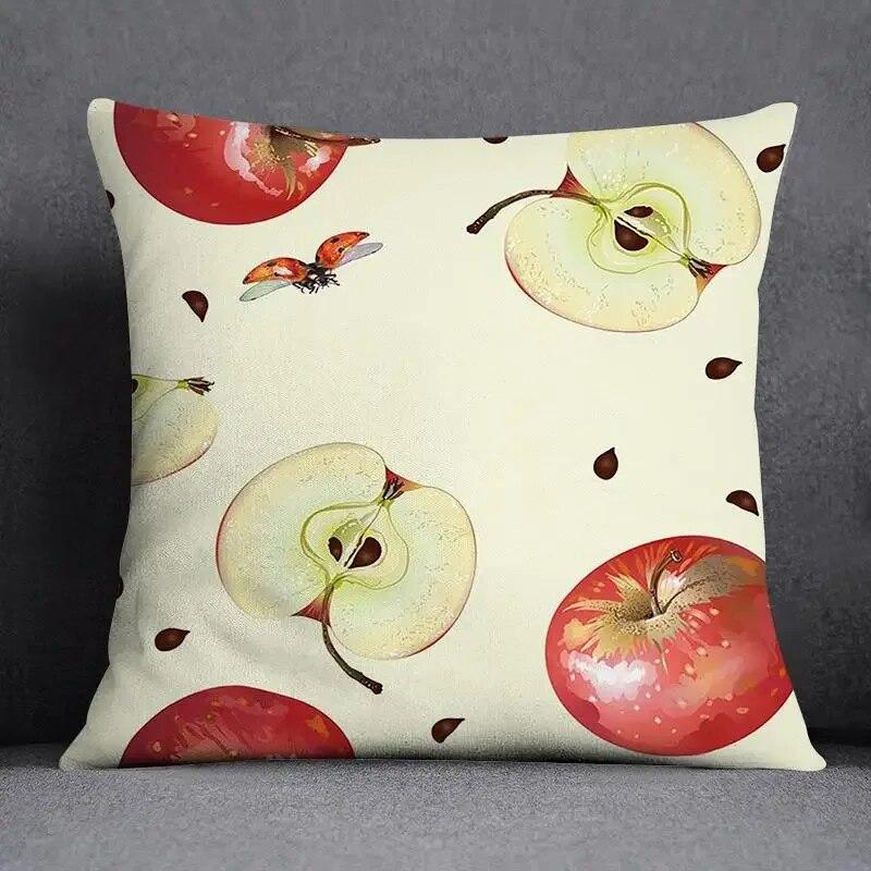45x45cm Fruit pattern Home Decoration pillowcase Living Room Sofa Seat Office  Cushion  cover