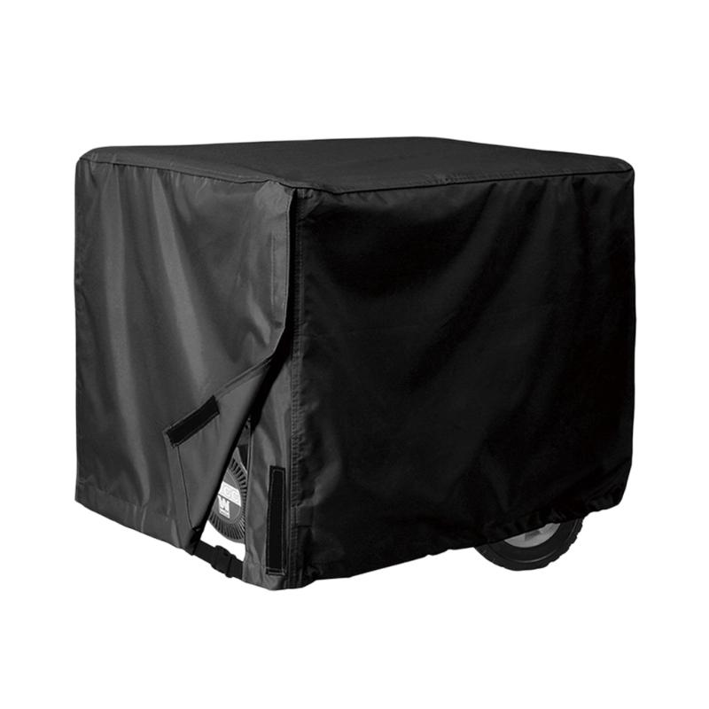 Outdoor Power Equipment Cover, Heavy Fabric with Bottom Cords and Side Access for Yard and Shed Storage Use Daily