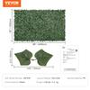Ivy Privacy Fence, 1.5 X 2.5m Artificial Green Wall Screen, Greenery Ivy Fence with Mesh Cloth Backing and Strengthened Joint, Faux Hedges Vine Leaf