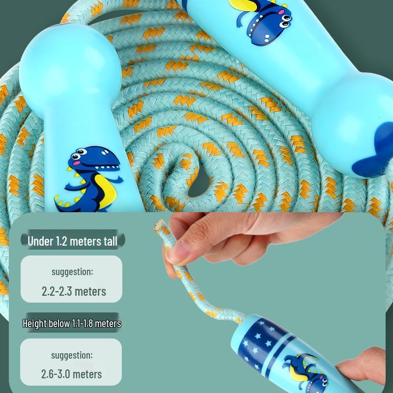 Adjustable Beginner Kids' Jump Rope for Kindergarten & Primary School Fitness