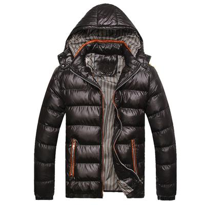 Men's Fluffy Warm Hooded Plus Size Jacket Winter Lined Warm Jacket