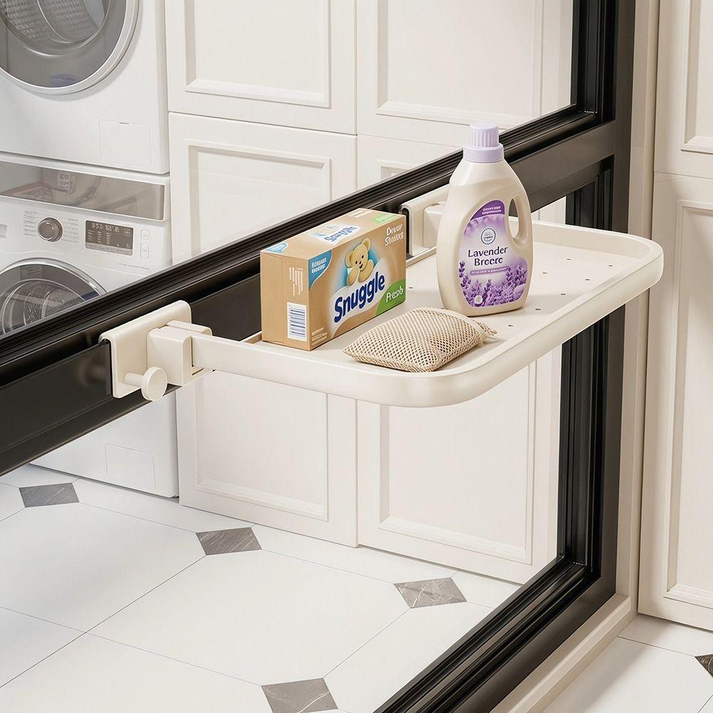 Foldable Laundry Clothes Organizer Adjustable Hanging Shoes Stand Clothes Drying Rack  Bathroom
