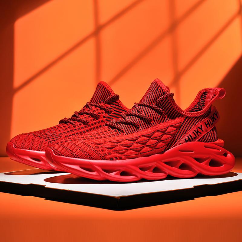 

TUINANLE мужские кроссовки дышащие кроссовки баскетбольные кроссовки легкие мужские кроссовки на шнуровке мужские для спорта на открытом воздухе теннис 45 красный