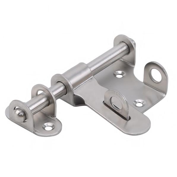 Buy 4/6 Inch Stainless Steel Door Lock Set Barrel Bolt Latch Padlock