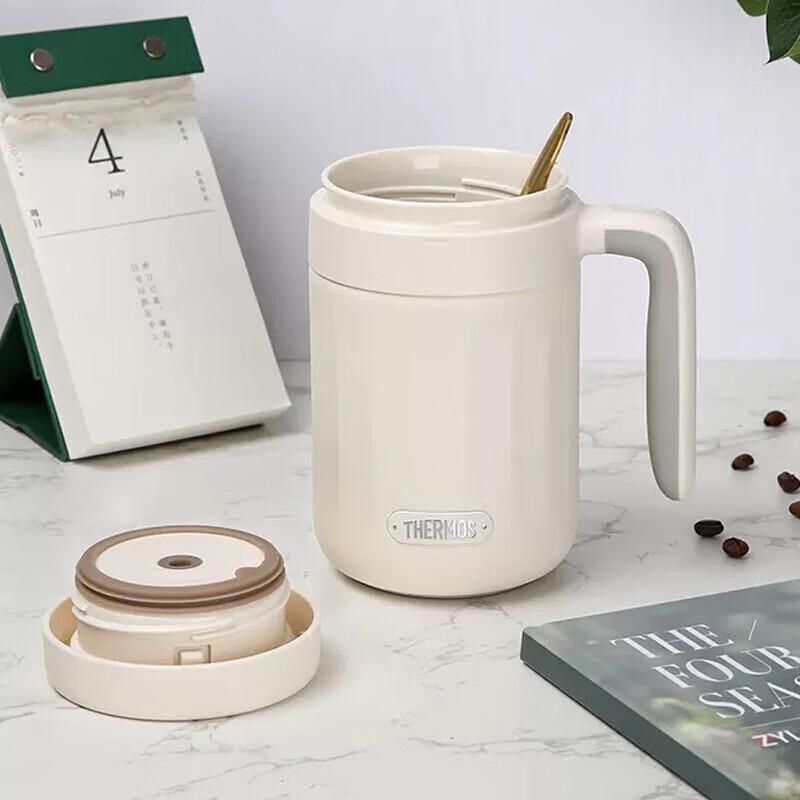 Thermos Insulated Coffee Tea Mug with Handle