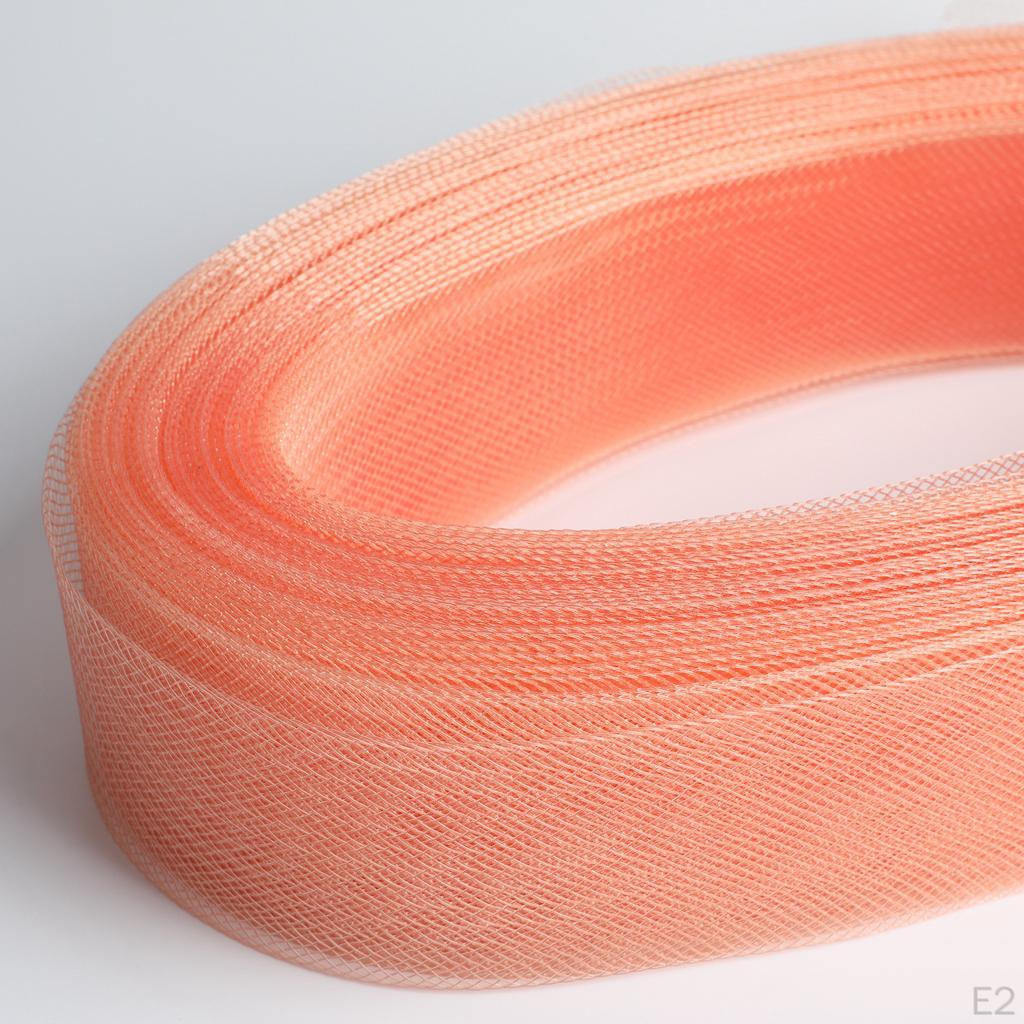 Crinoline Stiffening Tape Net Strap Decorative for Gift Wrapping Table Window And Chair