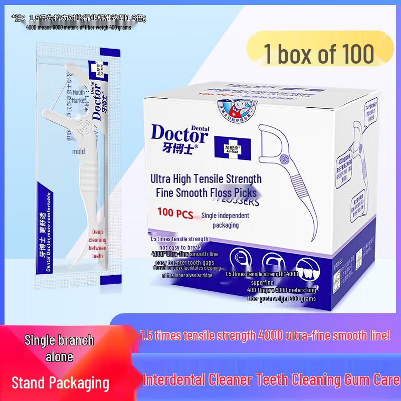 Dr. B. Ultra High-Tensile Dental Floss Picks
