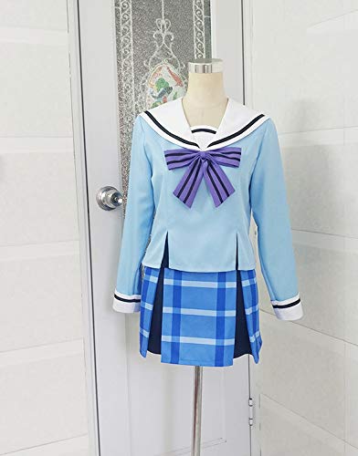 

[Lavender] Kobe Shio Cosplay Costume, Event Costume, Halloween, Christmas, School Festival, Women s M