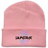 Peripheral Knitted Hat Curled Wool Hat Printed Doudou Hat Outdoor Cold Hat Adult