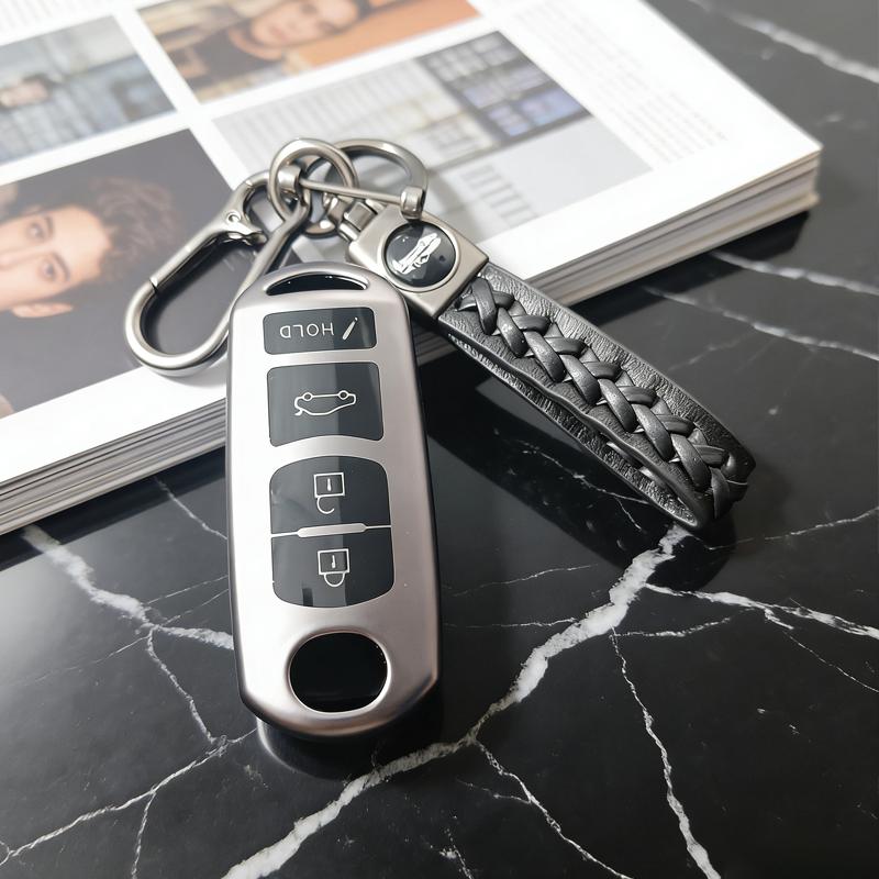 

Business Style Tpu For Mazda 2 3 5 6 8 Cx5 Cx7 Cx9 M6 Gt Miata Mx5 4 Button Remote Smart Car Key Case Cover Fob