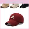 Polyester Letter Embroidered Baseball Cap For Sun Protection And Sunshade Men Women