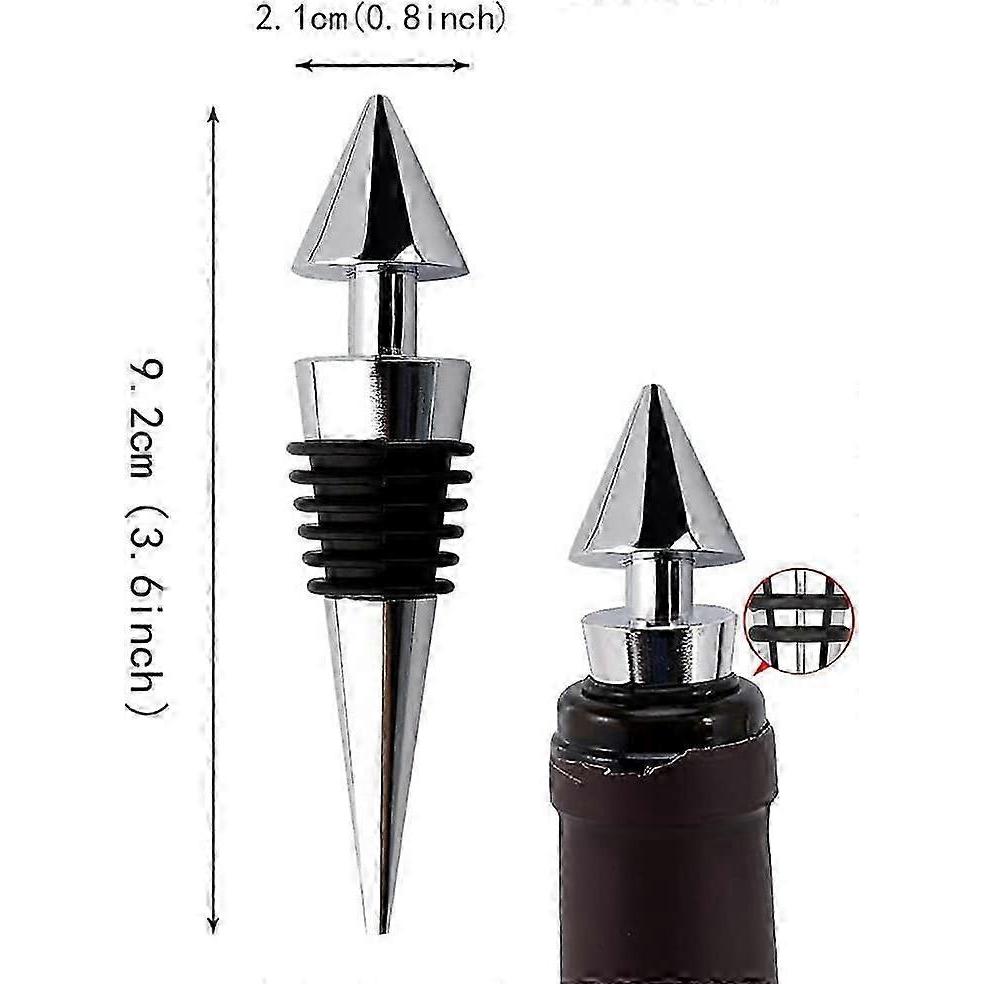 3 PCS Bottle Stopper for Wine Champagne Beer Collection