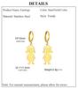 Cazador Girl Boy Child Earrings for Women Stainless Steel Cute Kids Drop Earrings Jewelry Gold Color Gift Wholesale Trendy