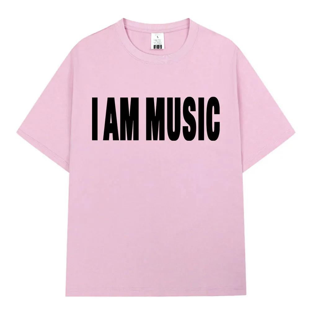 Rapper Playboi Carti Same Style I AM MUSIC Print Tshirt Women Fashion Hip Hop Opium T Shirts Oversized T Shirt Tops Fan Gifts
