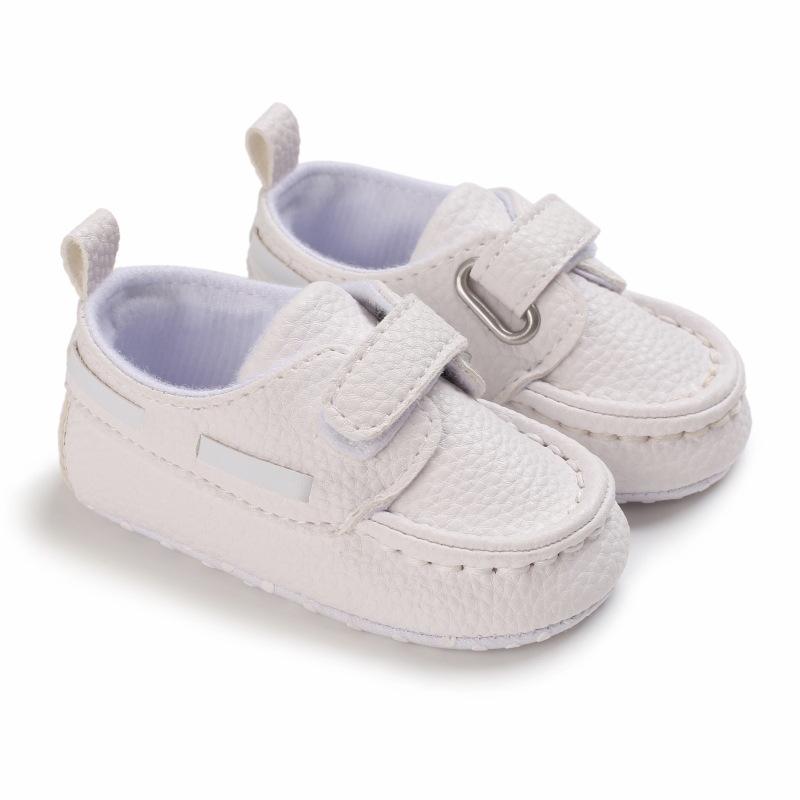 Soft Sole Leather Baby Shoes for Spring and Autumn (0-1 Year)