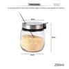 Ningzhao Stainless Steel Glass Condiment Set