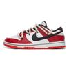 NBA X Dunk Low Top Skateboard Shoes GS Red White Black DO6288-100(Team-)