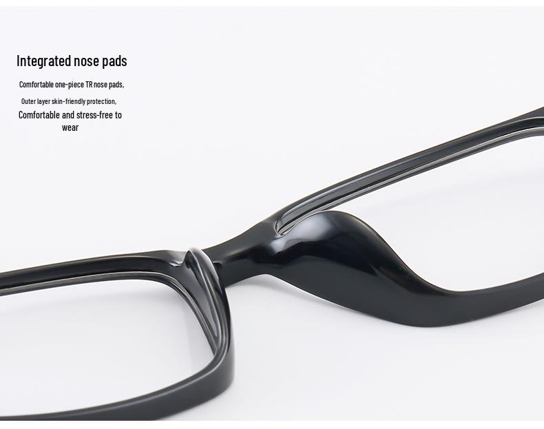 Korean Fashion Men's Minimalist Ultralight Square Prescription Eyewear - TR90 Frames