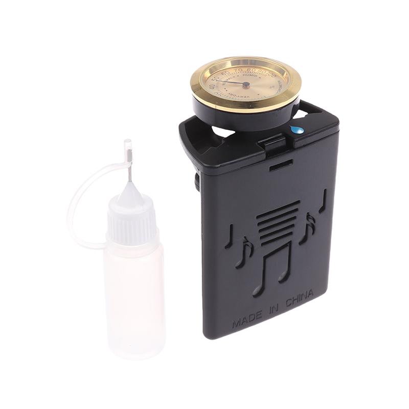 Guitar Humidifier With Humidity Hygrometer Maintenance Care Tool Humidity Adjustment For Acoustic Classica Folk Electric Guitars