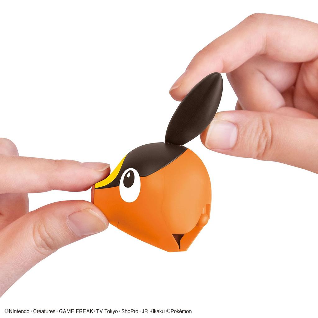 BANDAI SPIRITS Pokemon Plastic Model Collection 14 Pokabu Plastic Model Quick!! Color-coded